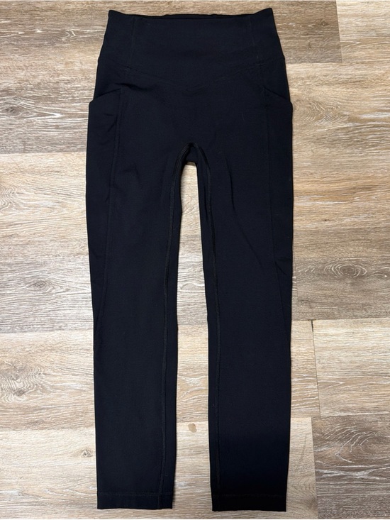 lululemon athletica Pants - Lululemon Athletica All The Right Places High Rise Crop LW6BSAS Womens Black Sz4